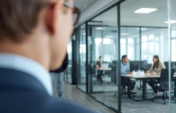 Personalberater und Headhunter im Büro in Düsseldorf